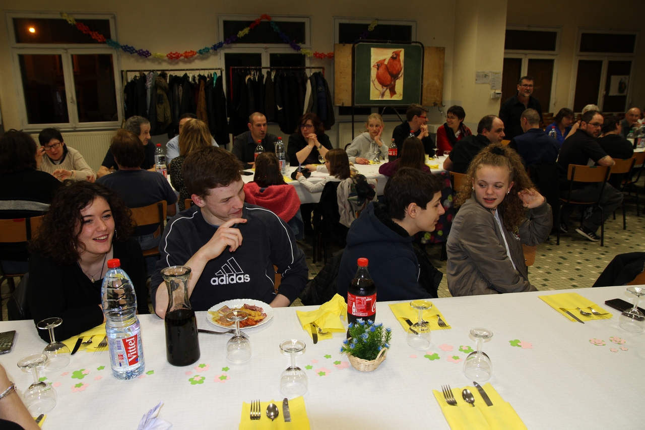 Repas annuel du club 25 mars 2017. 